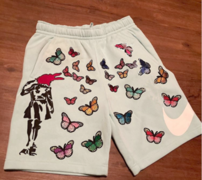 NIKE CUSTOMIZED SHORTS 🩳