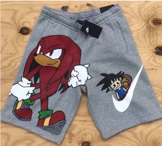 NIKE CUSTOMIZED SHORTS 🩳