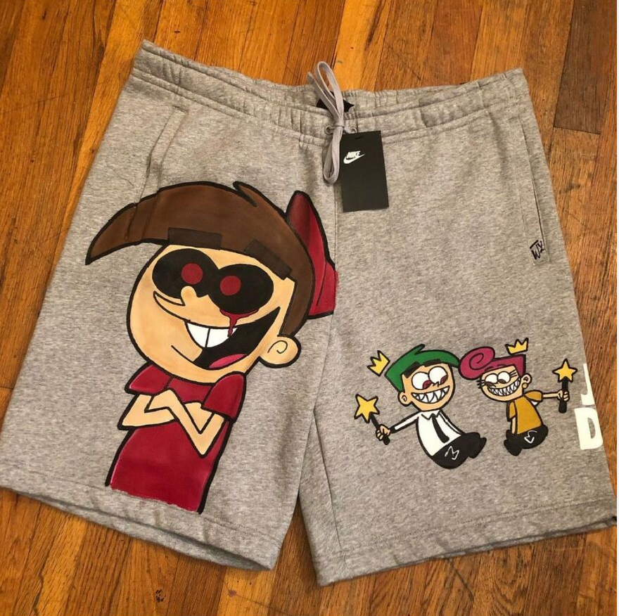 NIKE CUSTOMIZED SHORTS 🩳