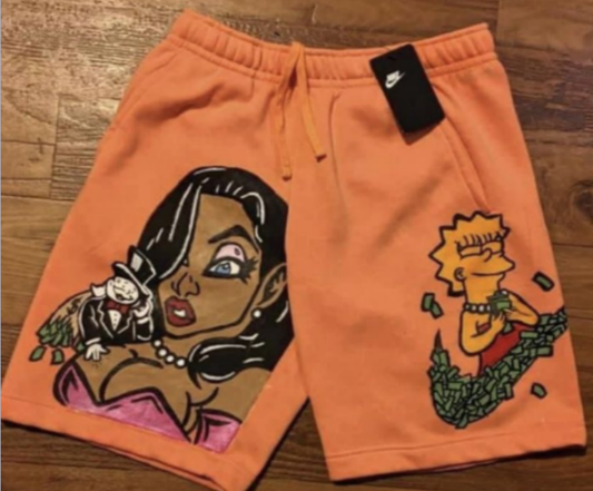 NIKE CUSTOMIZED SHORTS 🩳