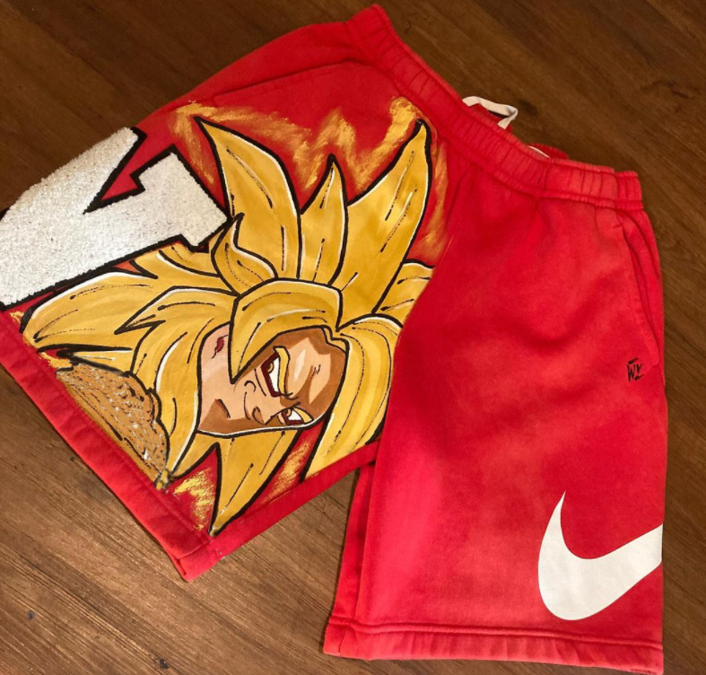 NIKE CUSTOMIZED SHORTS 🩳
