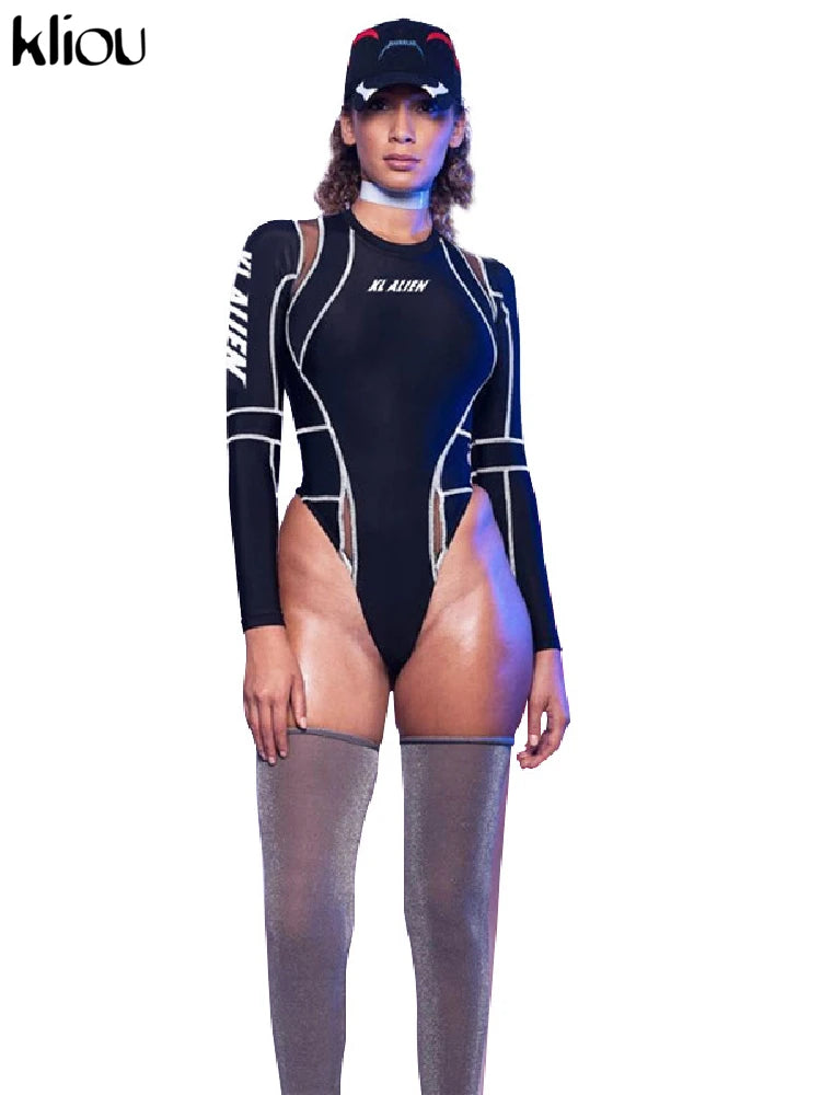 Women Full Sleeve Turtleneck Bodysuit