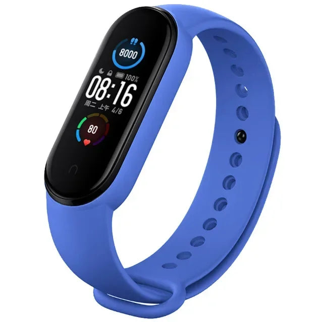 Strap For Xiaomi Mi Band 6 5 4 3 7 Silicone Bracelet Sport Wrist Replacement Strap Soft For Mi band 7 5 4 Wristband Accessories